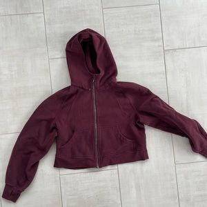 Lululemon scuba oversized, full zip hoodie